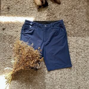 Patagonia Worn Wear Nylon Blue Short Logo Mens Size 34